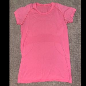 Pink Swiftly Tech Lululemon Shirt